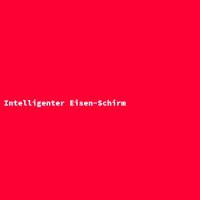 Intelligenter Eisen-Schirm