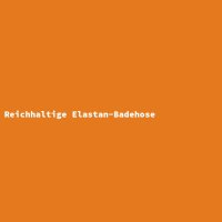 Reichhaltige Elastan-Badehose