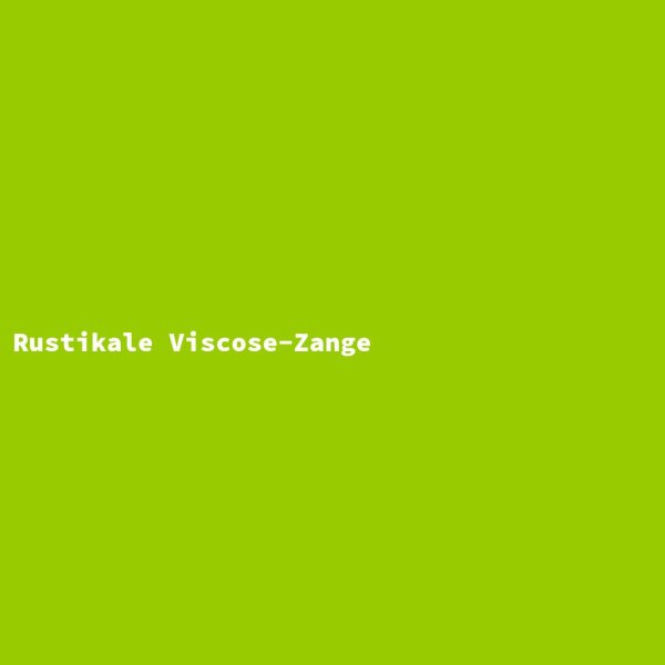 Rustikale Viscose-Zange